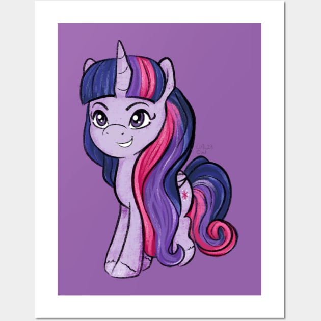 Twilight Sprikle Wall Art by AmyNewBlue